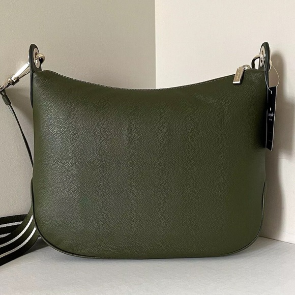 New Kate Spade Rosie Large Crossbody Pebbled Leather Enchanted Green - Picture 4 of 6
